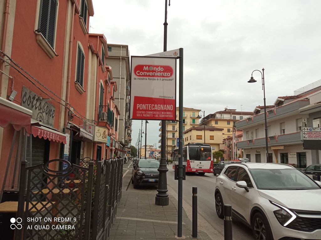 Impianto PALINA a Pontecagnano Faiano, in zona Stadio Comunale 