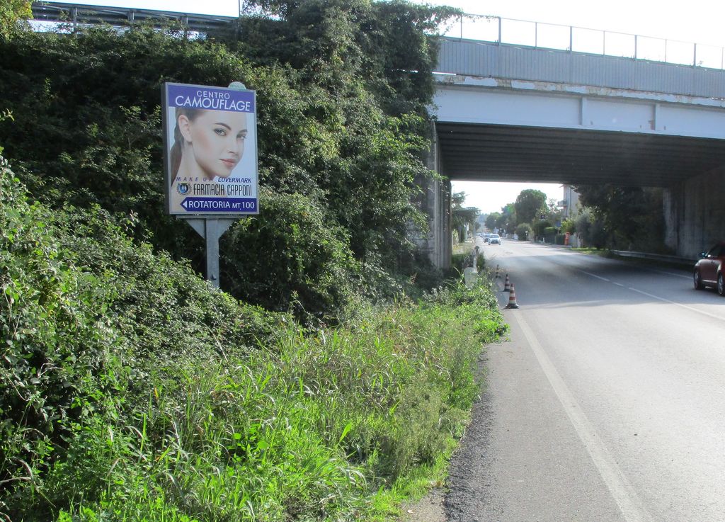 Impianto CARTELLONISTICA a Camerata Picena, in zona Sir William