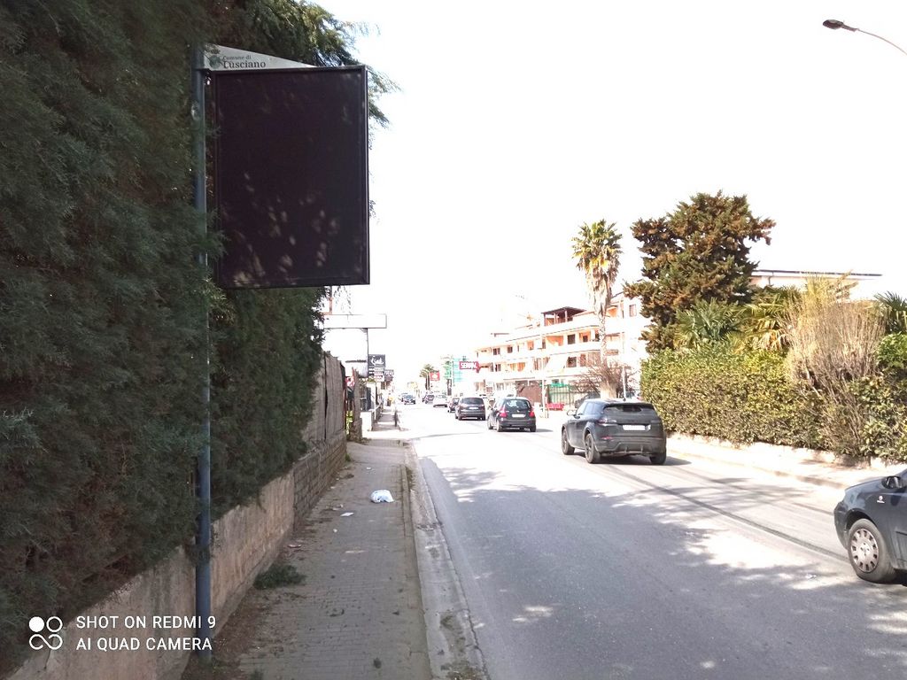 Impianto PALINA a Lusciano, in zona Supermercati Decò