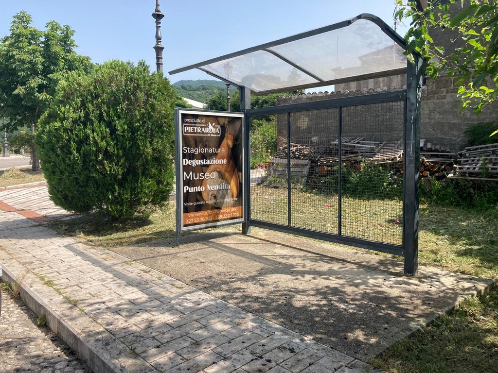 Impianto PENSILINA a Cerreto Sannita, in zona Chiesa di Sant'Antonio