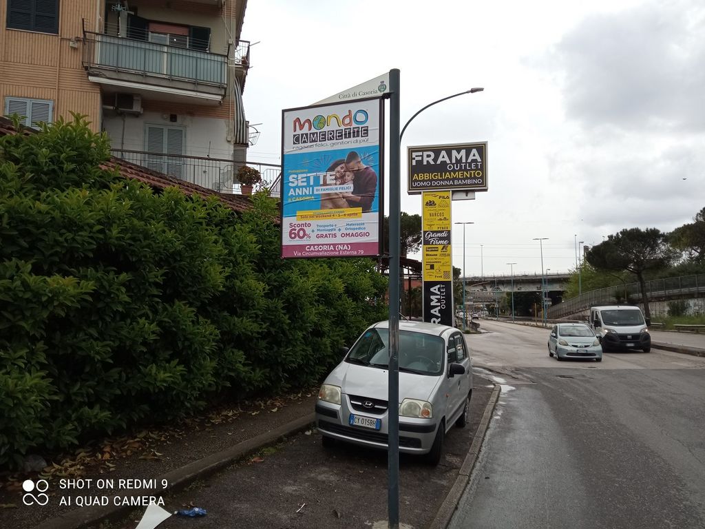 Impianto PALINA a Casoria, in zona Frama