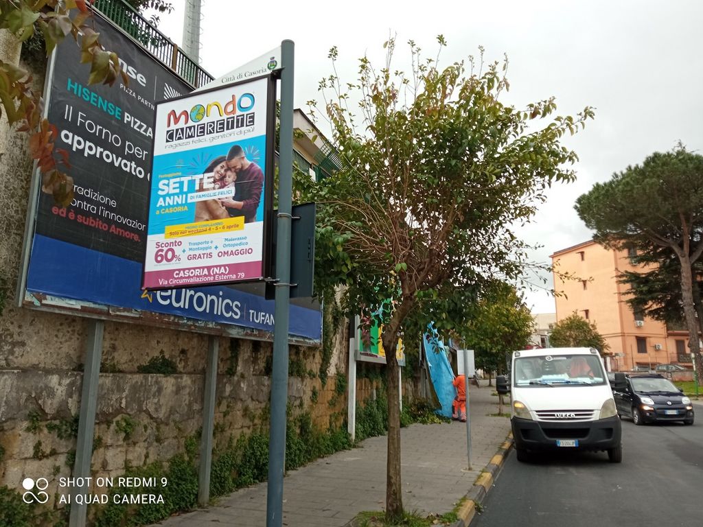 Impianto PALINA a Casoria, in zona Euronics