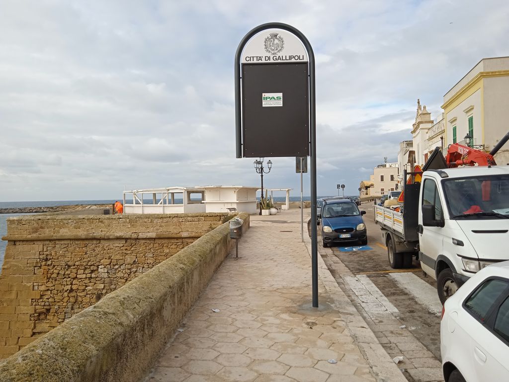 Impianto PALINA a Gallipoli, in zona Buena Vista