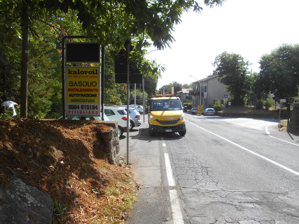 Impianto TABELLA a Piancastagnaio, in zona Ristorante al Parco
