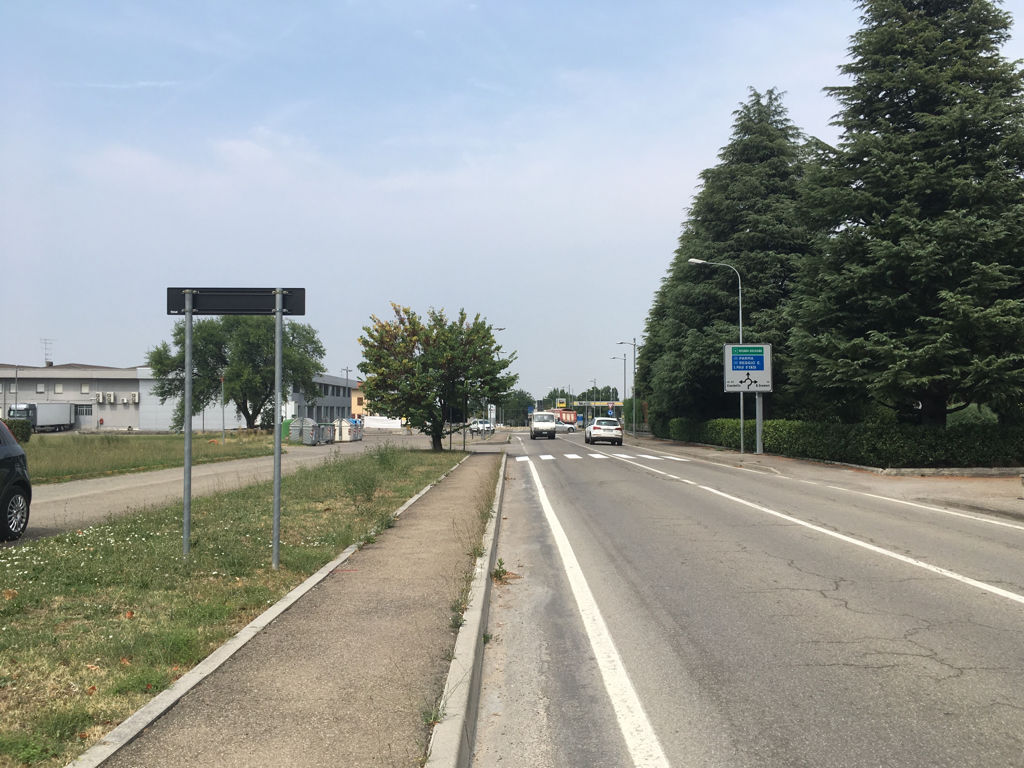 Impianto FRECCE / PREINSEGNE a Canossa, in zona Eni