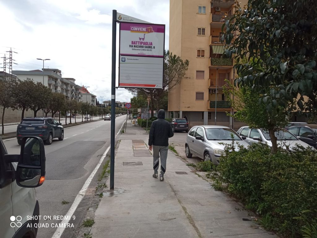 Impianto PALINA a Battipaglia, in zona Centro Sociale