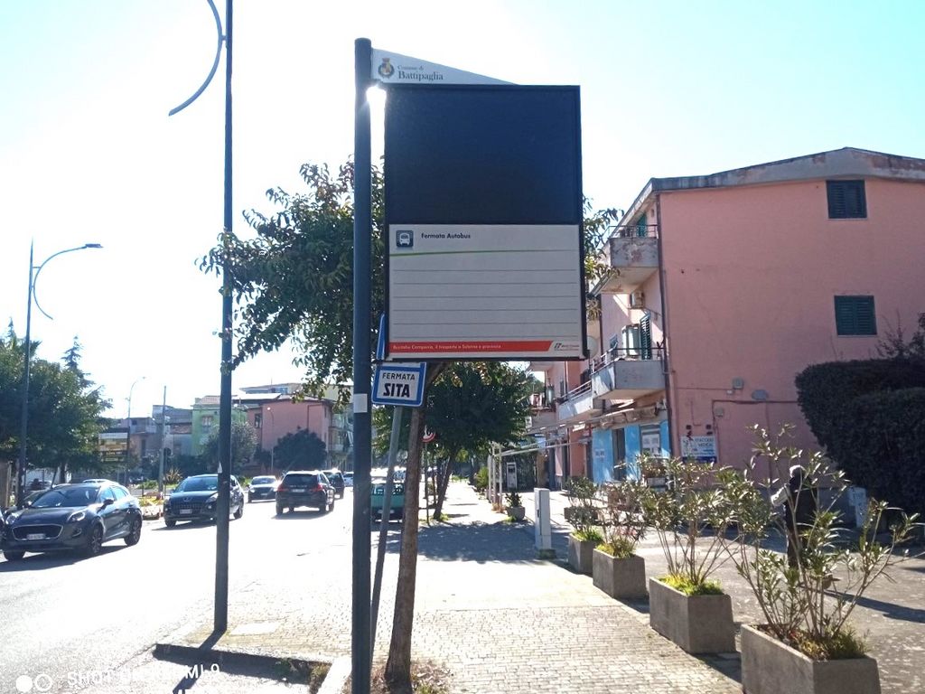 Impianto PALINA a Battipaglia, in zona Bar Salpietro
