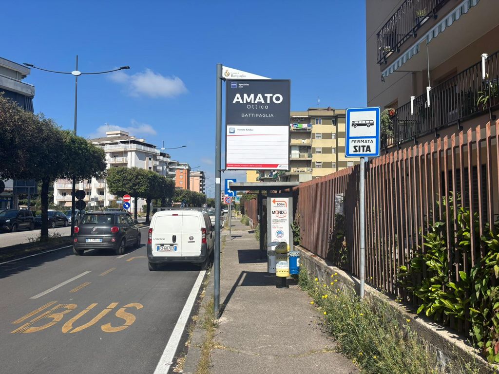 Impianto PALINA a Battipaglia, in zona Pizzeria Vesuvio