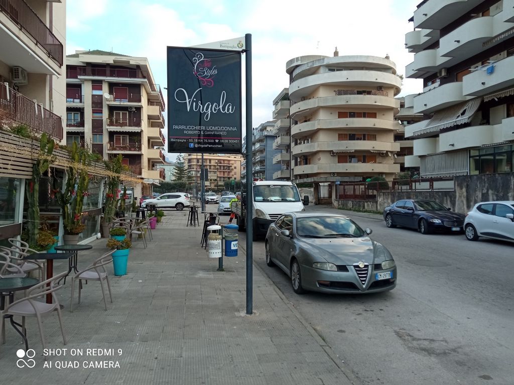 Impianto PALINA a Battipaglia, in zona Pizzeria Vesuvio