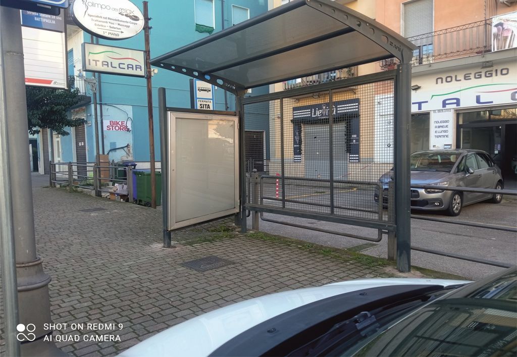 Impianto PENSILINA a Battipaglia, in zona Moschea