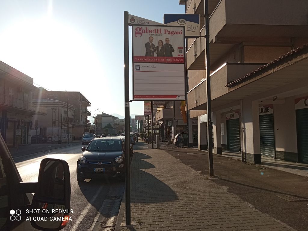 Impianto PALINA a Pagani, in zona Abi Prof