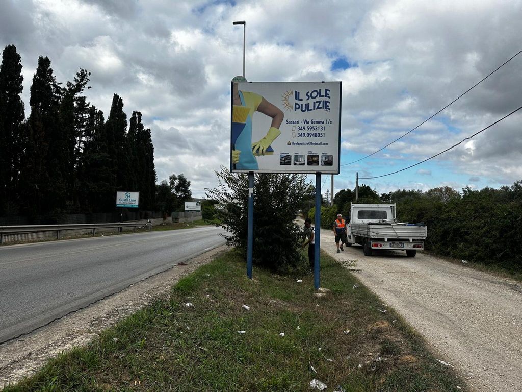 Impianto CARTELLONISTICA a Sassari, in zona Eurasia