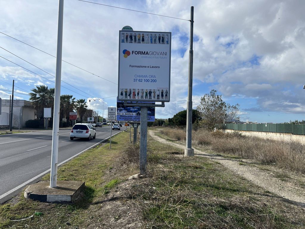 Impianto CARTELLONISTICA a Cagliari, in zona Todde