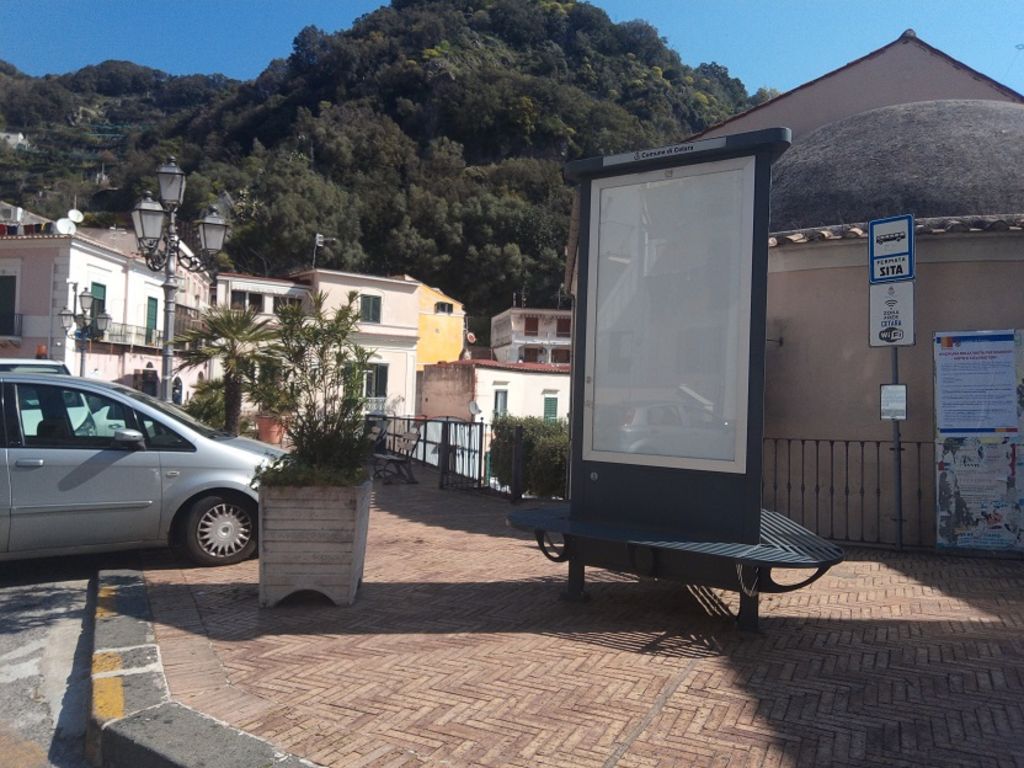 Impianto TOTEM DIGITALE a Cetara, in zona San Pietro