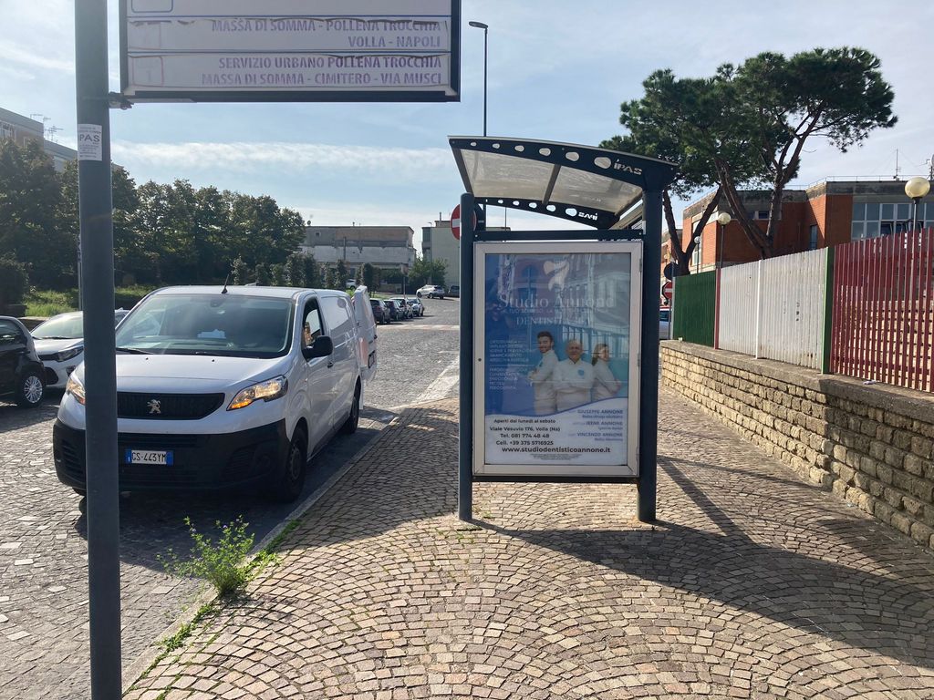 Impianto PENSILINA a Massa di Somma, in zona Conad