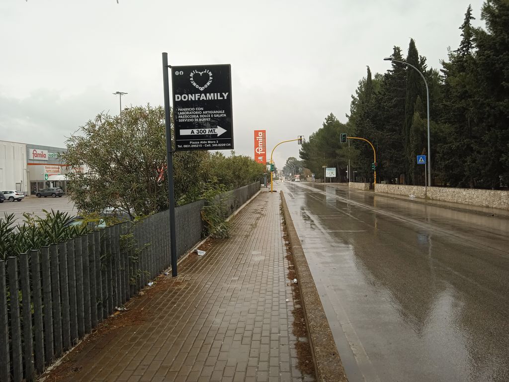 Impianto PALINA a San Vito dei Normanni, in zona EuroSpin