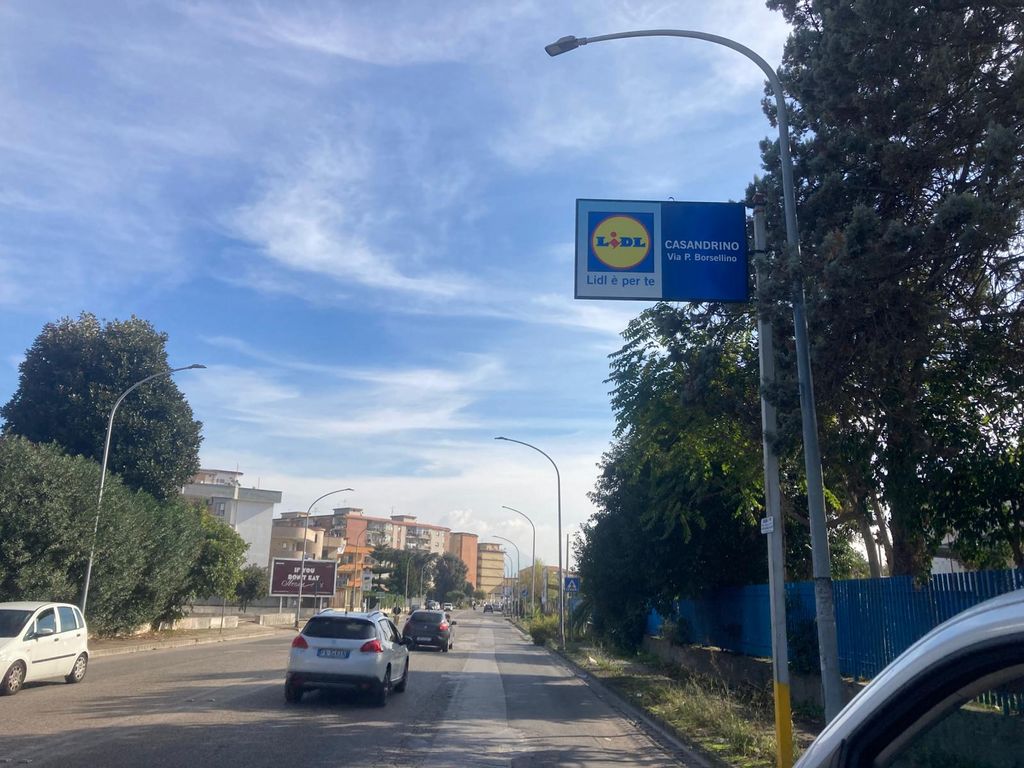Impianto CARTELLONISTICA a Arzano, in zona Mida Sport