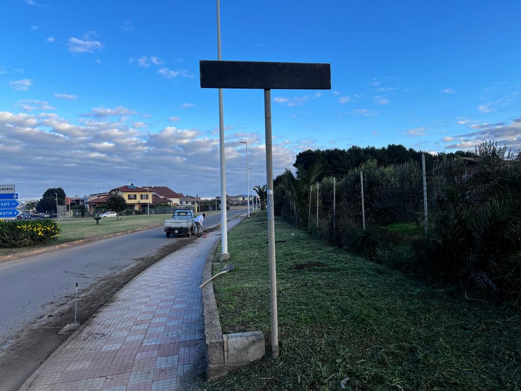Impianto FRECCE / PREINSEGNE a Villasor, in zona Super Pan