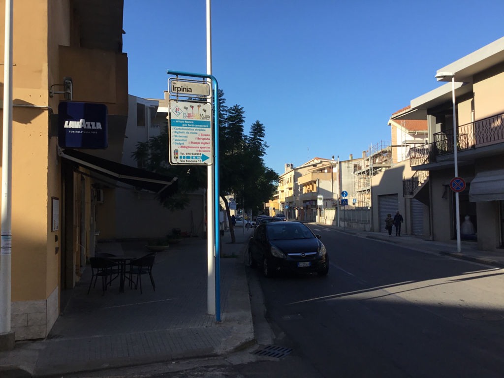 Impianto PENSILINA a Assemini, in zona Pizzeria Da Sergio