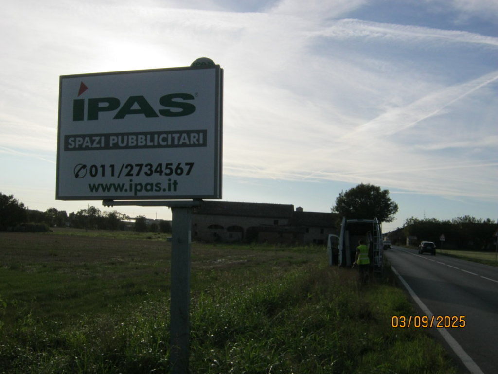 Impianto CARTELLONISTICA a Sant'Ilario d'Enza, in zona Marco Mazzali