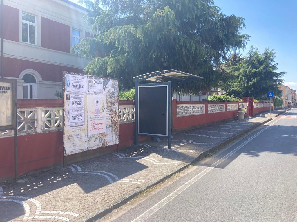 Impianto PENSILINA a Santa Maria la Fossa, in zona Piazza Nassirya