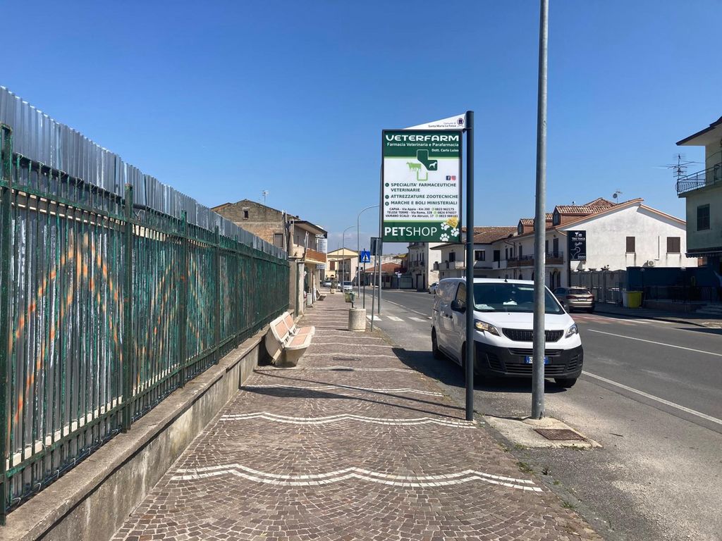 Impianto PALINA a Santa Maria la Fossa, in zona Ufficio Postale di Santa Maria la Fossa