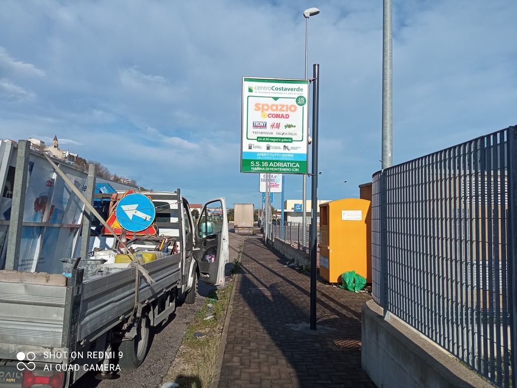 Impianto PALINA a Campomarino, in zona Arosticini