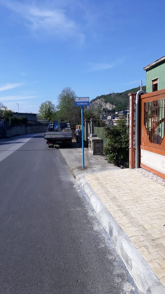 Impianto PALINA a Pellezzano, in zona Farmacia D'Urso