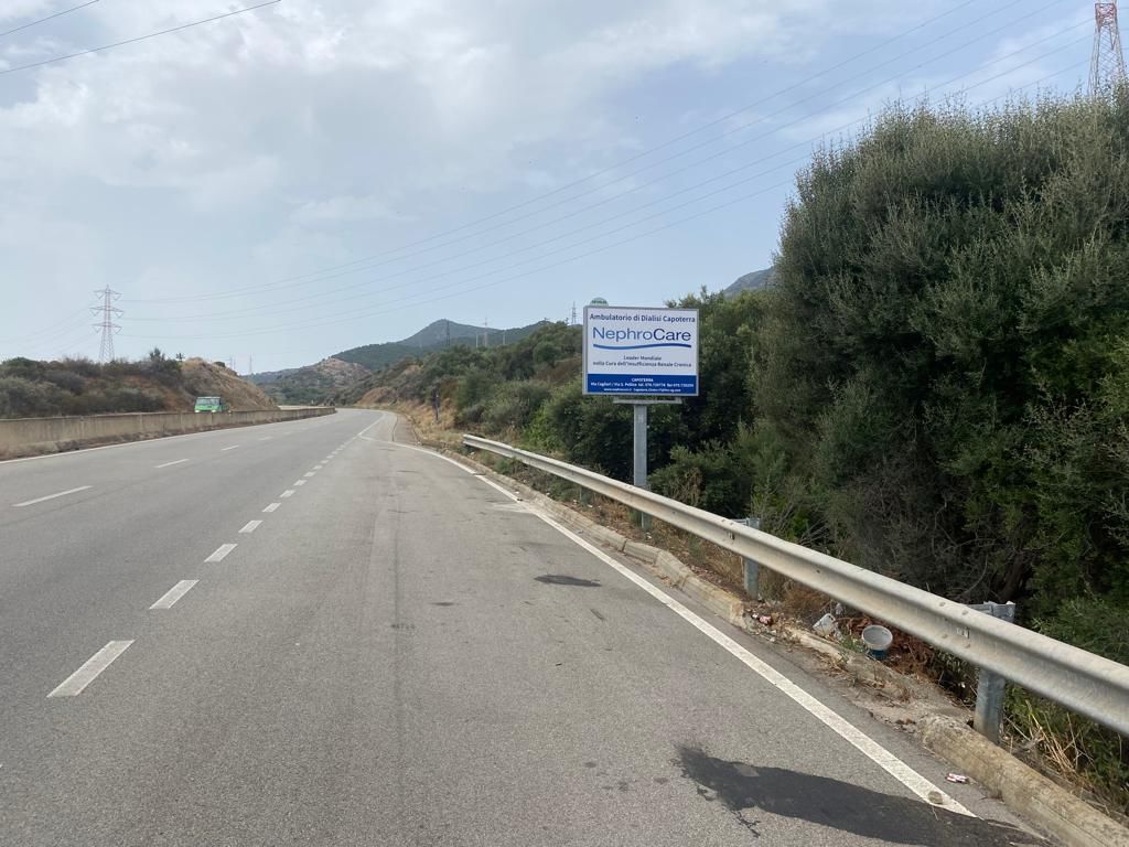 Impianto CARTELLONISTICA a Sarroch, in zona Q8 Easy