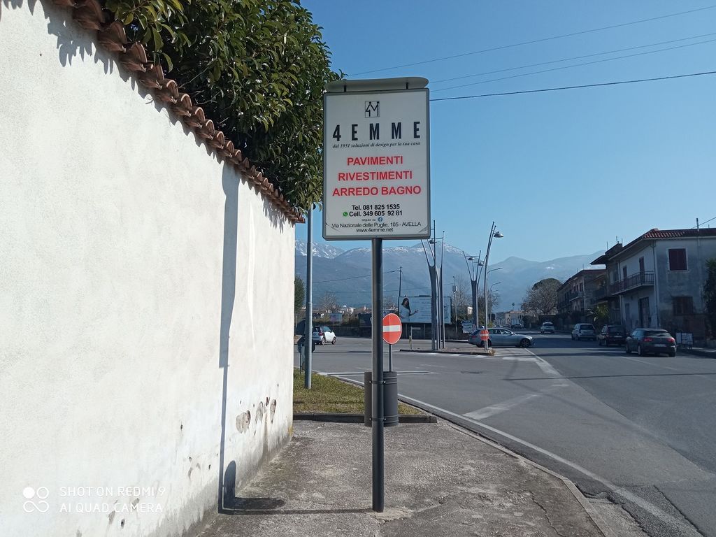 Impianto TABELLA a Avella, in zona Chiesa del Purgatorio