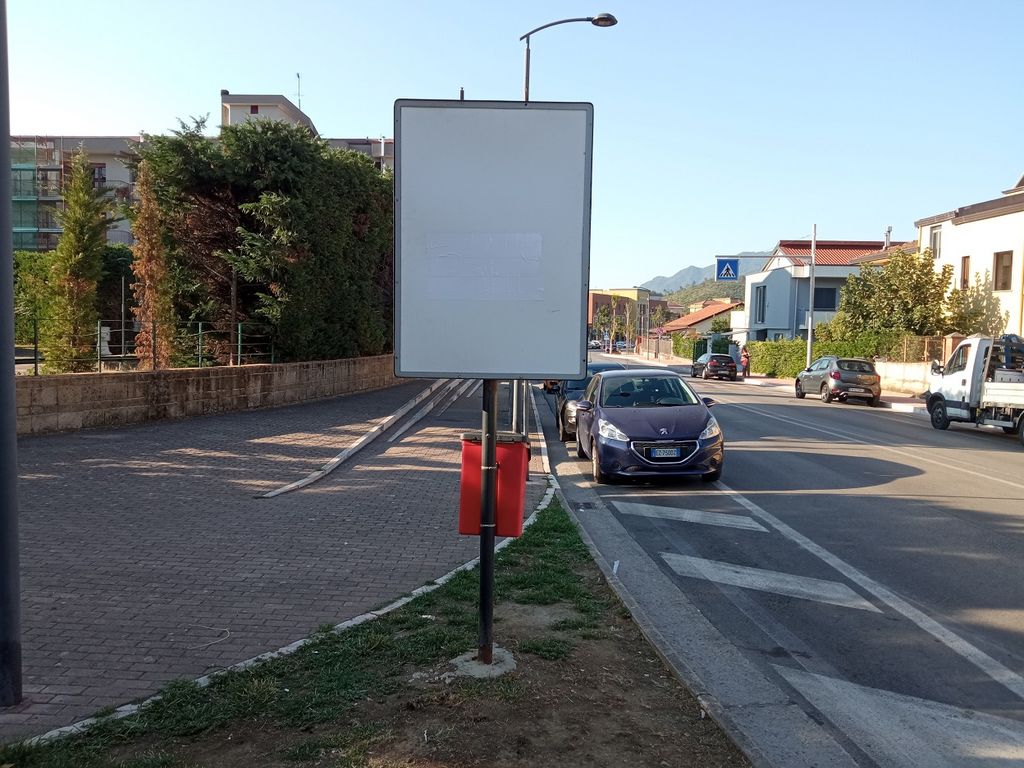 Impianto TABELLA a Baronissi, in zona Stadio Comunale Giannantonio Figliolia