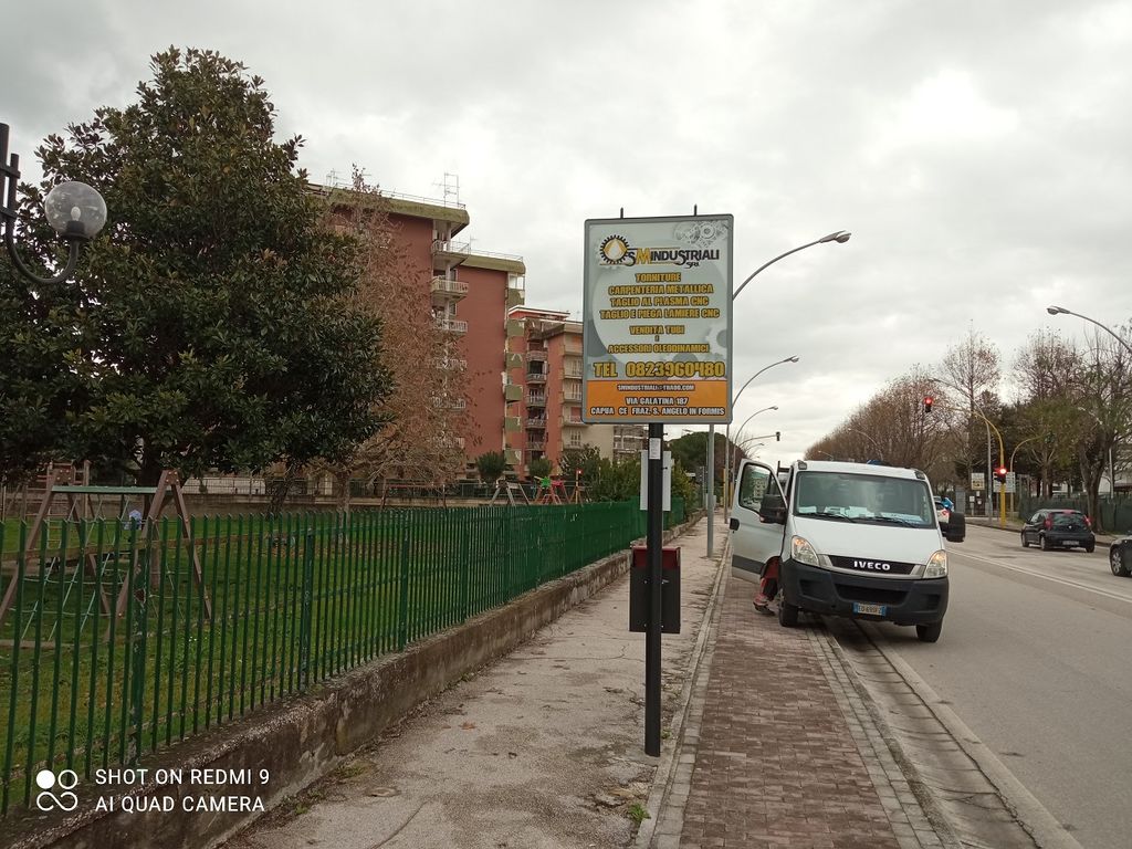 Impianto TABELLA a Santa Maria Capua Vetere, in zona Globo