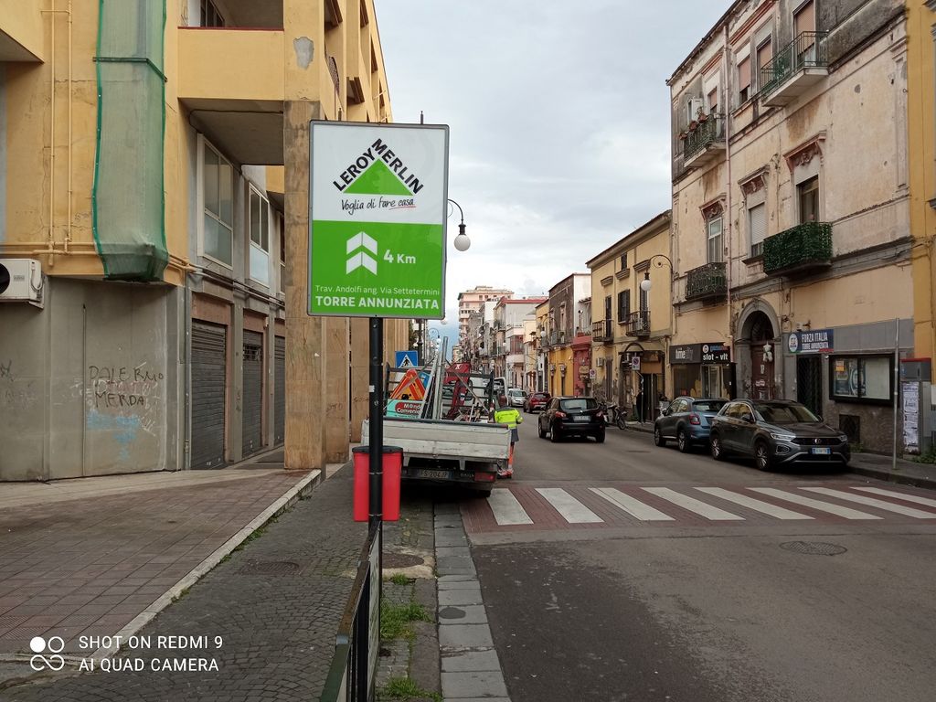 Impianto TABELLA a Torre Annunziata, in zona Ricercatezze Alimentari di Sesta Raffaele