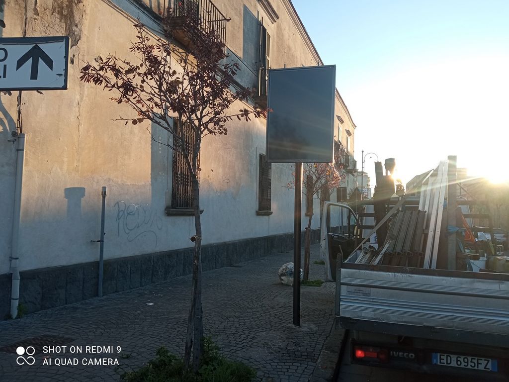 Impianto TABELLA a Torre Annunziata, in zona Diva Parrucchieri