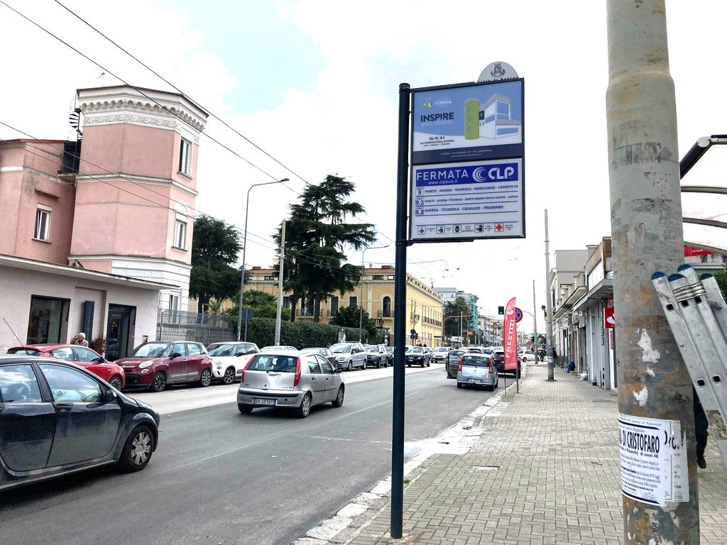Impianto PALINA a Aversa, in zona Mast Burger