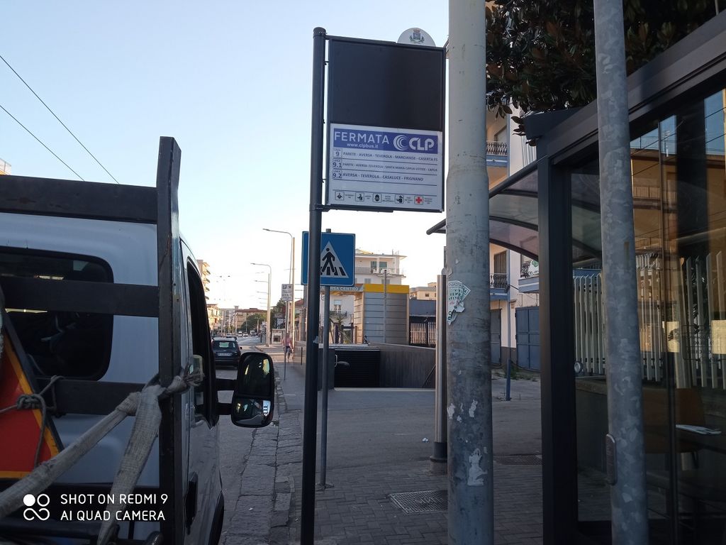 Impianto PALINA a Aversa, in zona Mast Burger