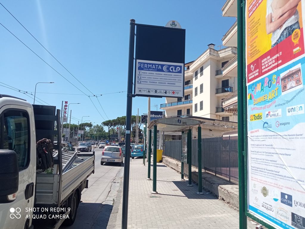 Impianto PALINA a Aversa, in zona enicafe