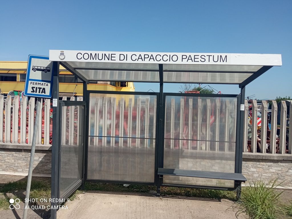 Impianto PENSILINA a Capaccio Paestum, in zona Sappori & Dissapori