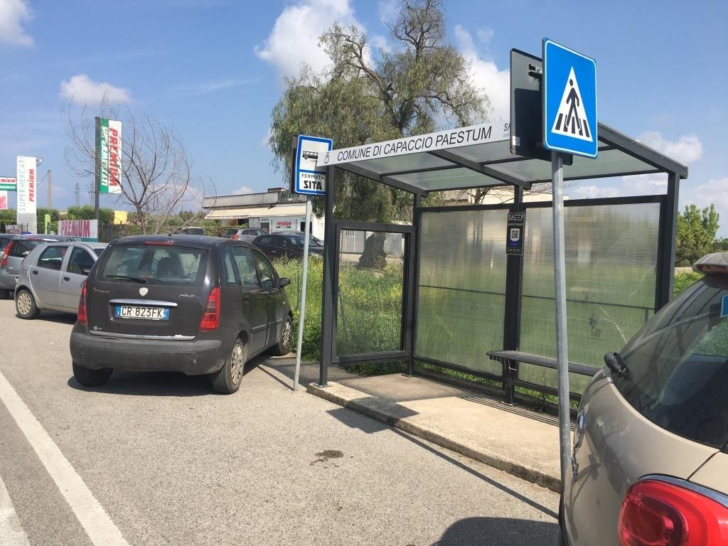 Impianto PENSILINA a Capaccio Paestum, in zona Midwey