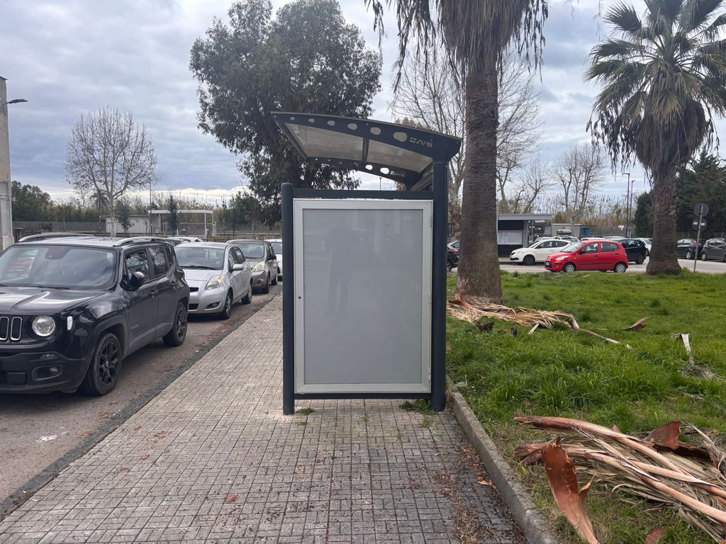 Impianto PENSILINA a Pozzuoli, in zona Villetta