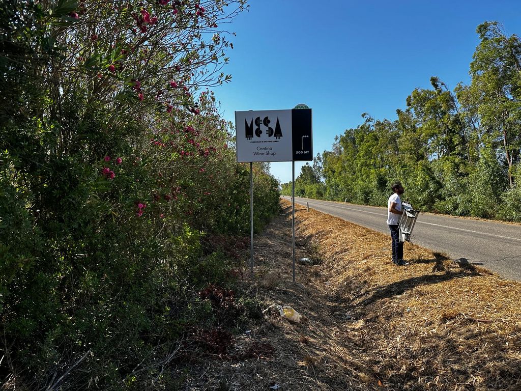 Impianto CARTELLONISTICA a Sant'Anna Arresi