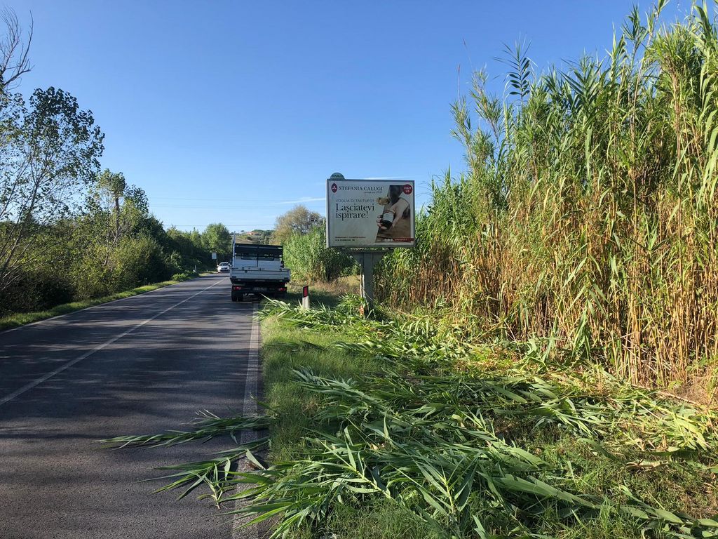 Impianto CARTELLONISTICA a Vinci, in zona Eni