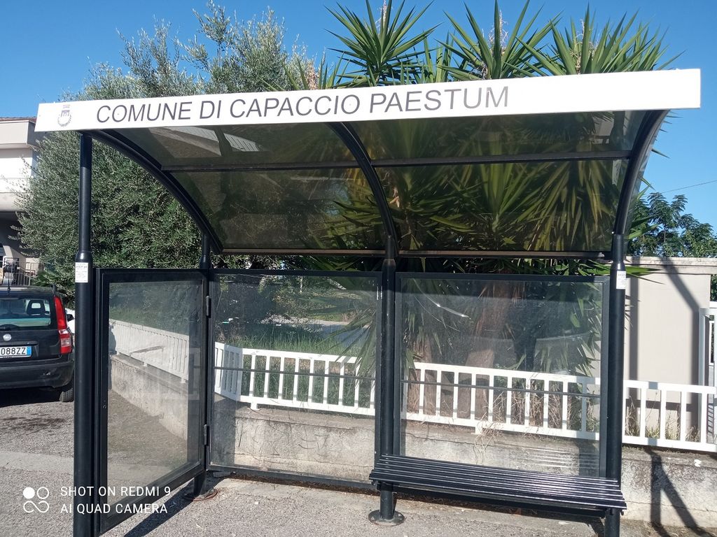 Impianto PENSILINA a Capaccio Paestum, in zona Vintage Bar