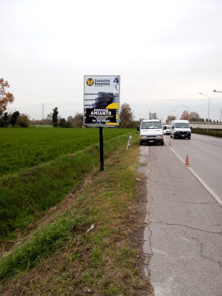 Impianto CARTELLONISTICA a Lograto, in zona Campo Sportivo Lograto