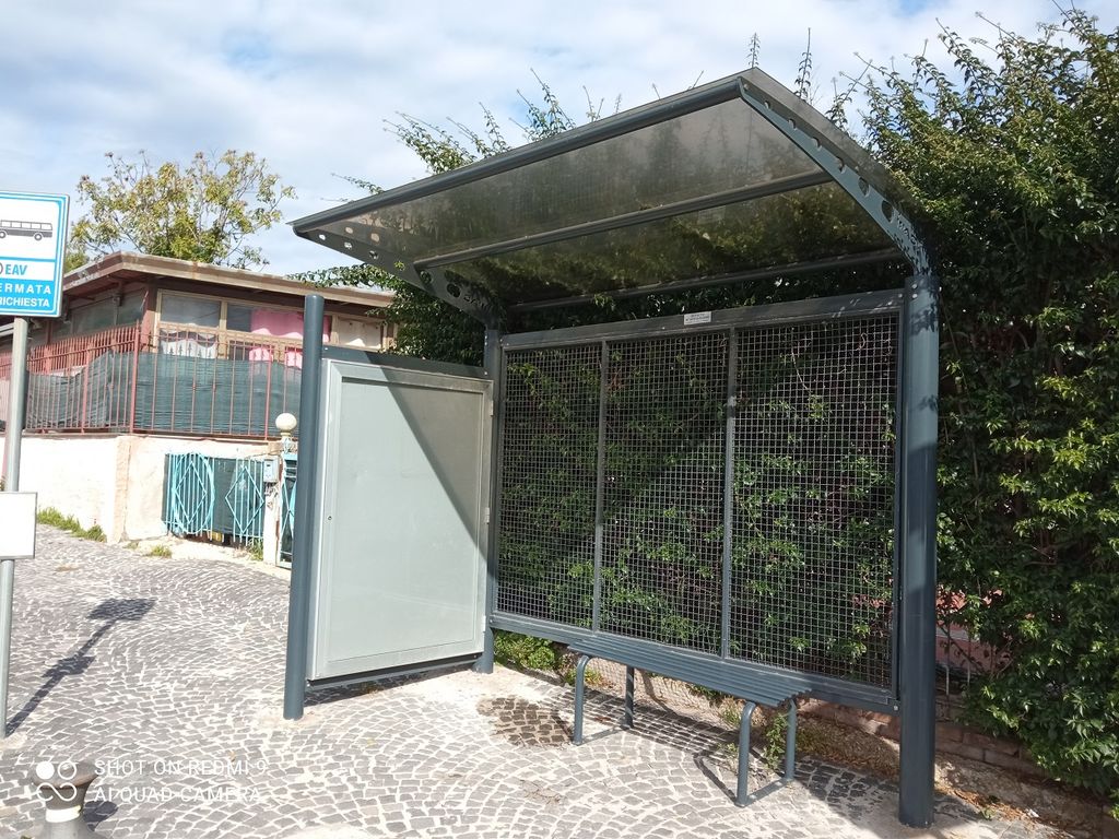 Impianto PENSILINA a Pozzuoli, in zona Chalet Averno