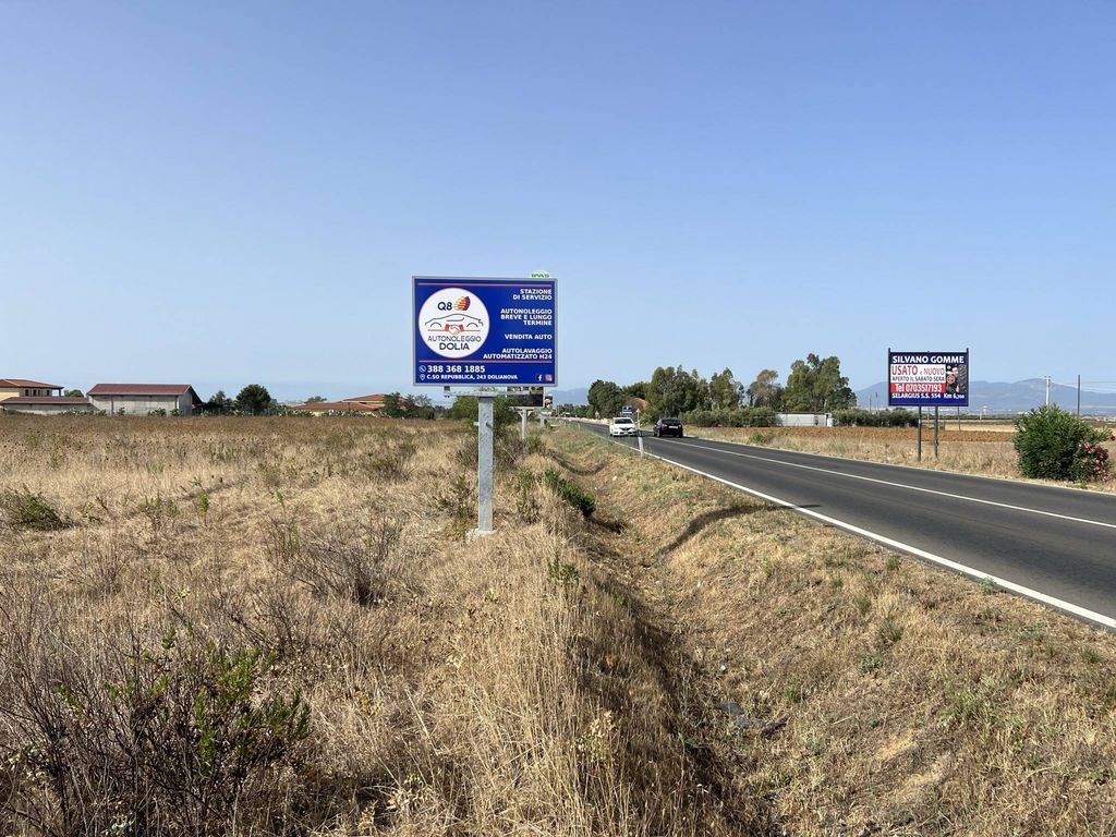 Impianto CARTELLONISTICA a Settimo San Pietro