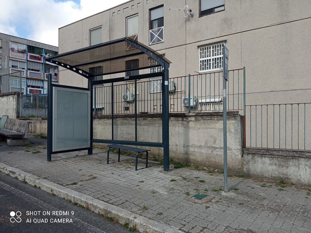 Impianto PENSILINA a Pozzuoli, in zona Punto Nave
