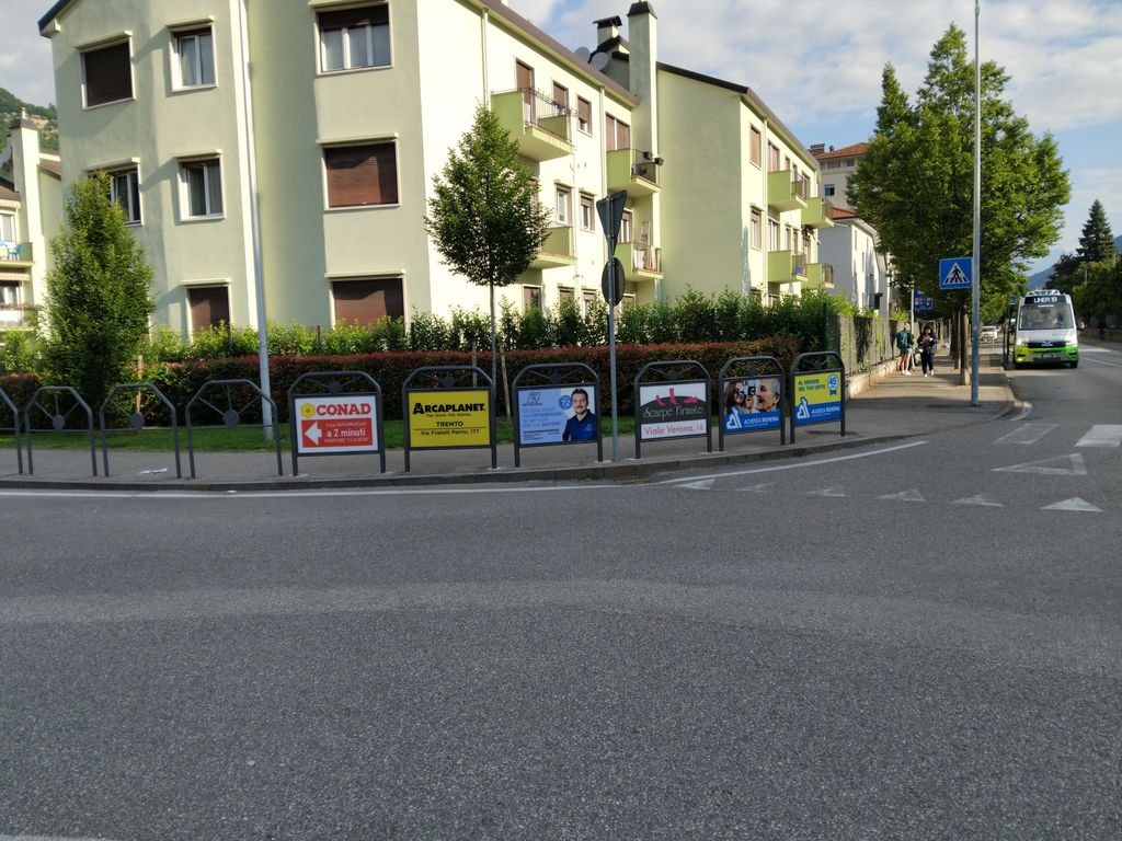 Impianto TRANSENNA a Trento, in zona Liceo classico Giovanni Prati