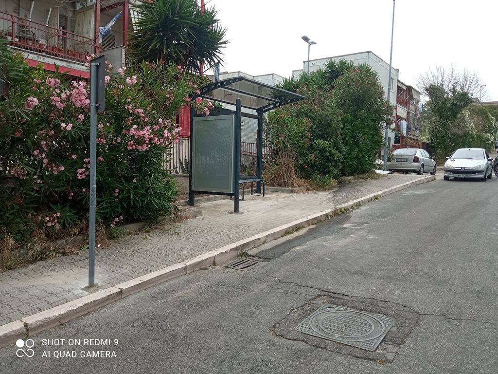 Impianto PENSILINA a Pozzuoli, in zona Istituto Professionale Alberghiero 