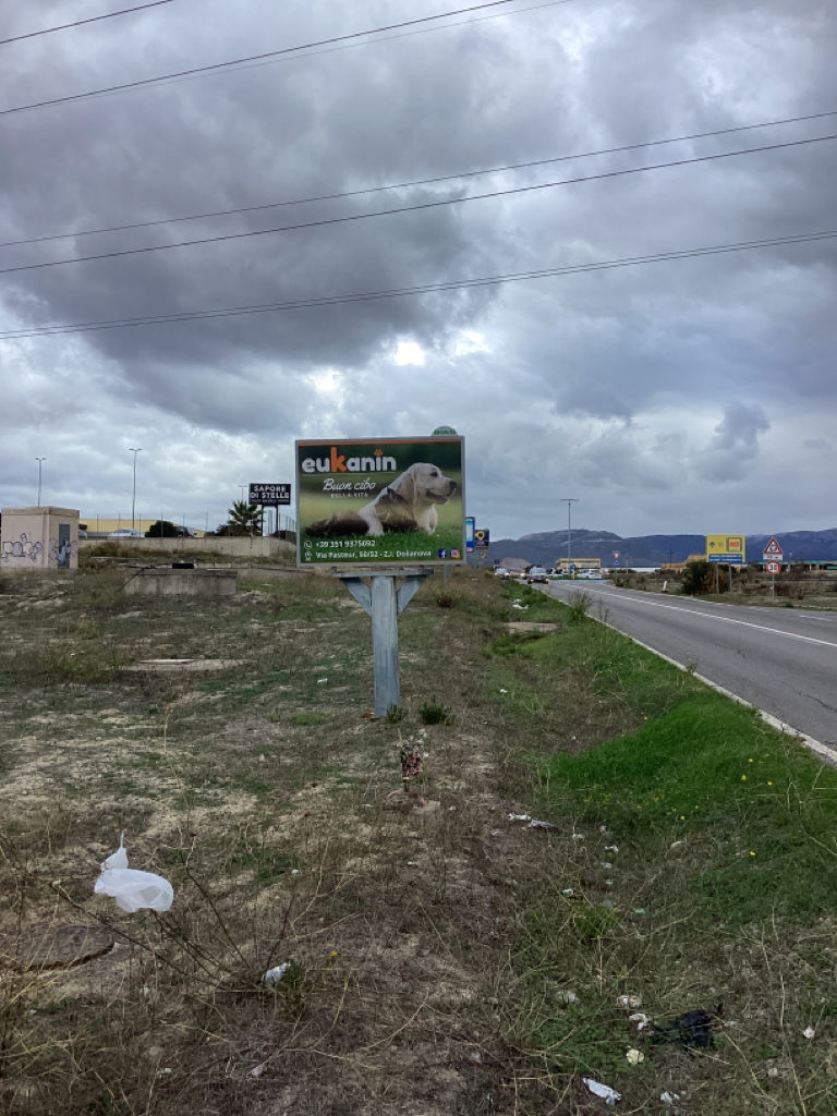 Impianto CARTELLONISTICA a Settimo San Pietro, in zona Lidl